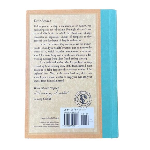 The Grim Grotto Lemony Snicket Book 11 A Series of Unfortunate Events u 2004 - Picture 2 of 11